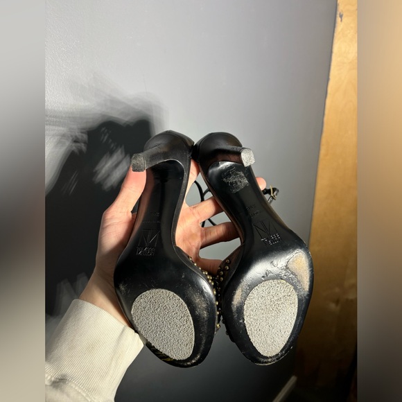 Tamara Mellon Whisper Leather Sandals Size EU 38.5 - Picture 6 of 8